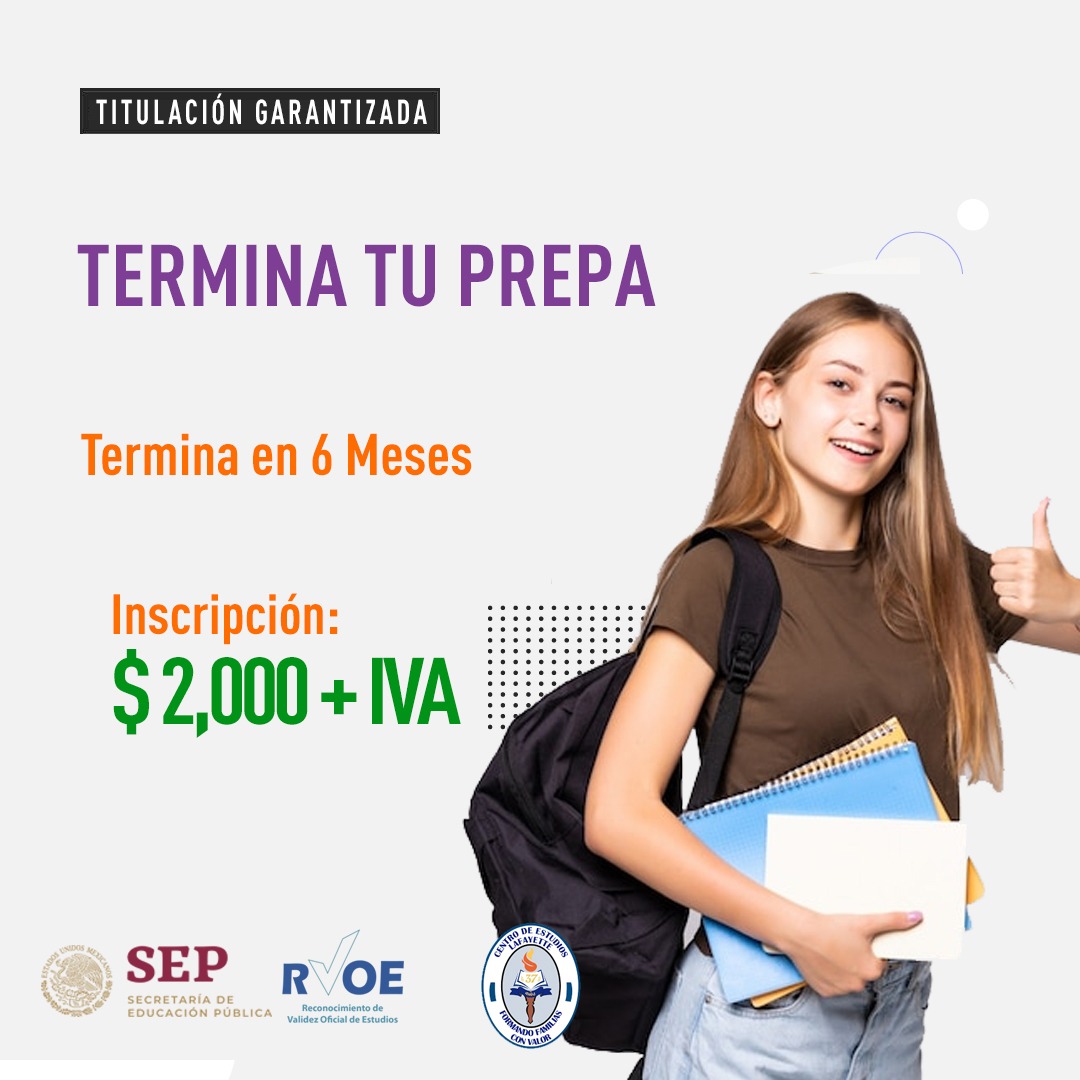 Prepa en 6 meses
